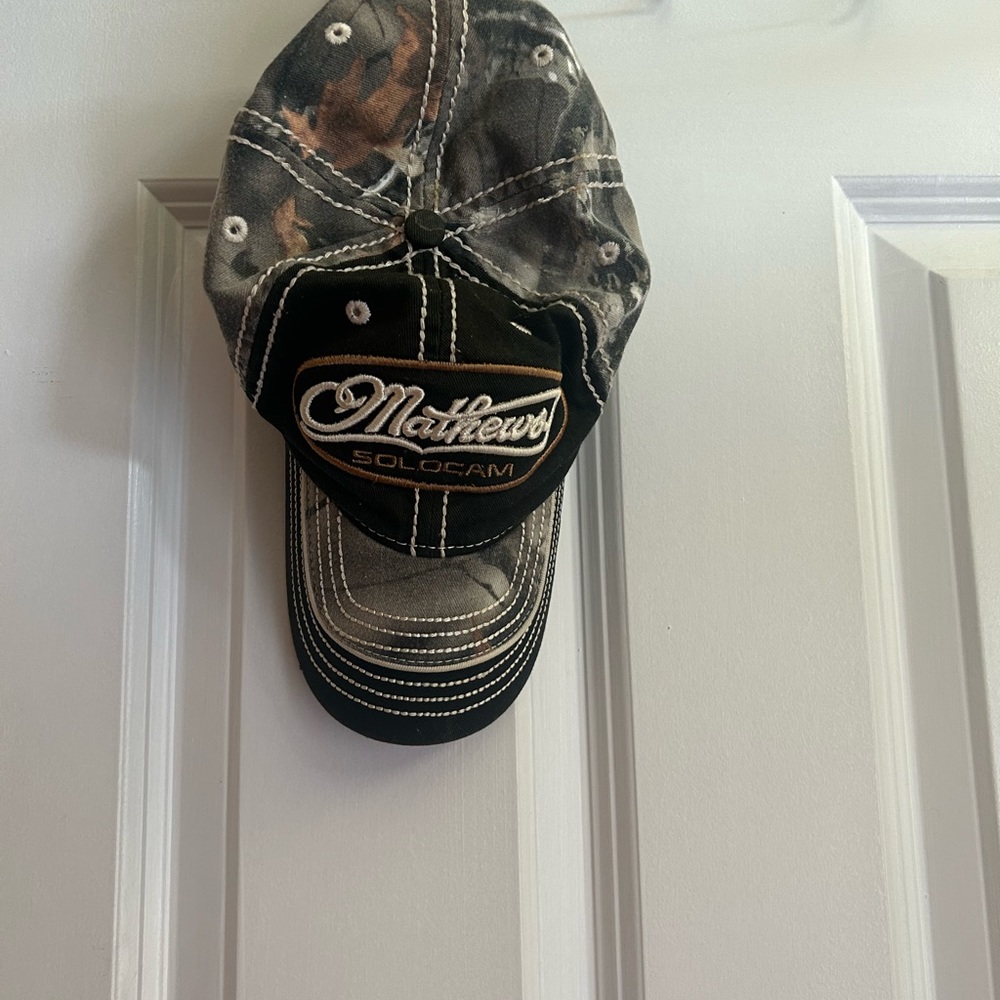 Mathew’s camouflage hat